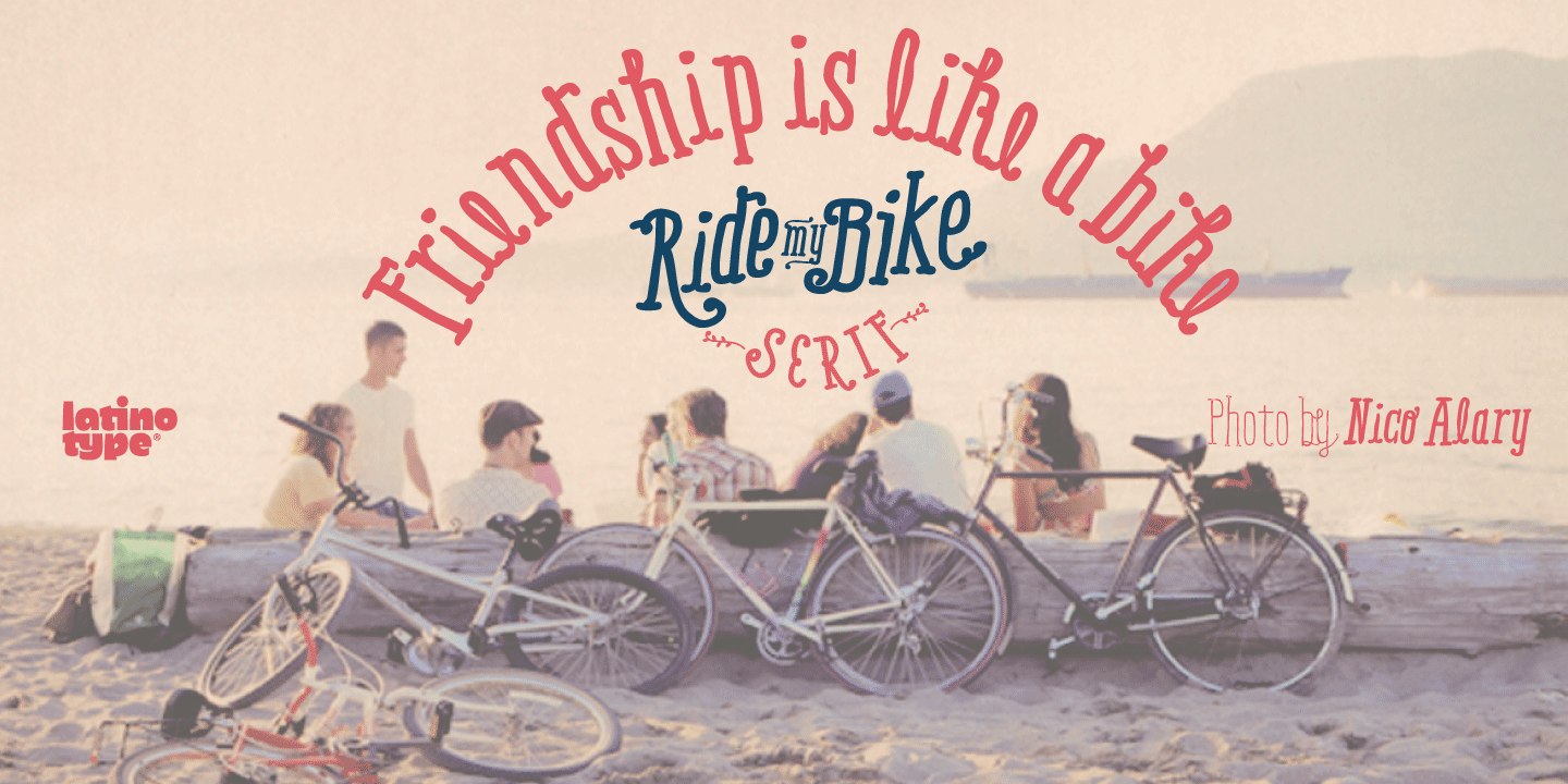 Ride my Bike Serif Free Download Free Download