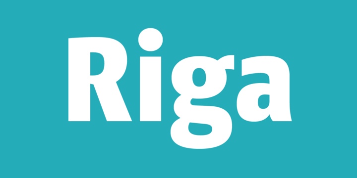 Riga Font Free Download