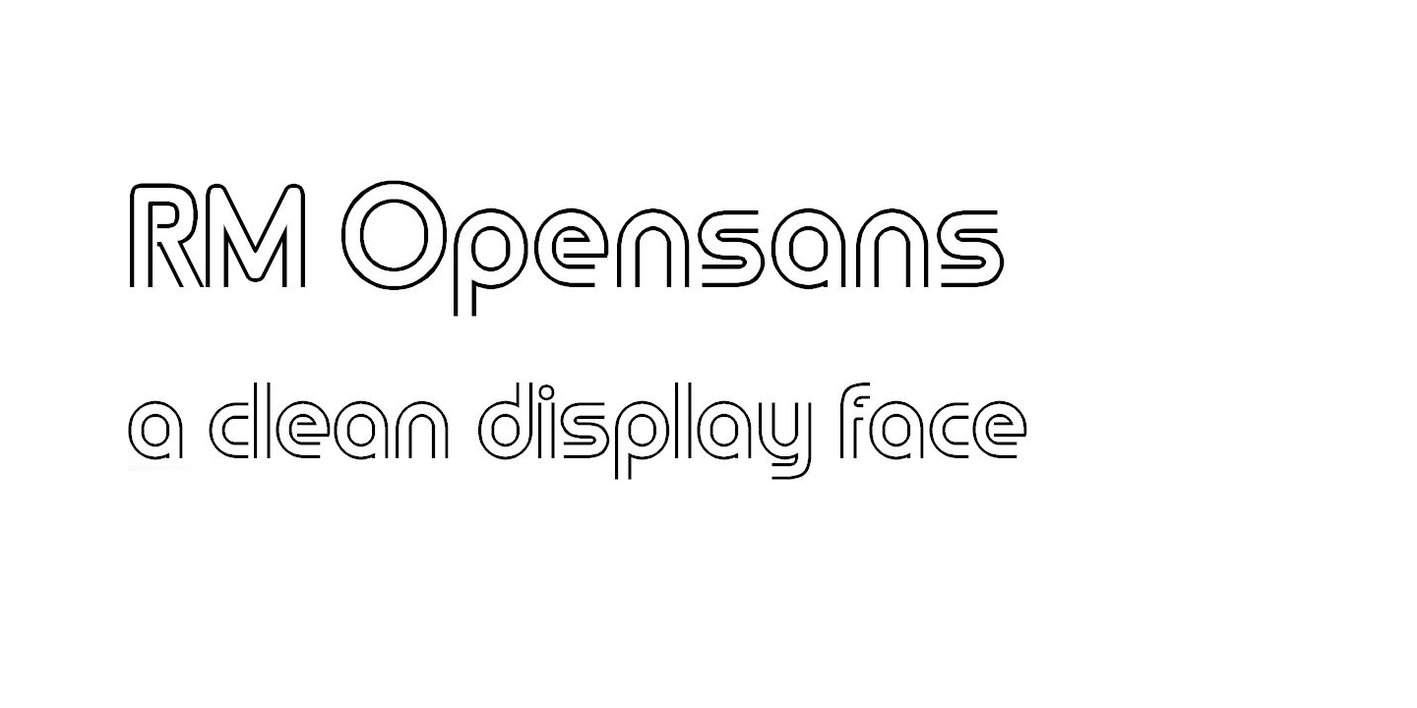 RM Opensans Font Free Download