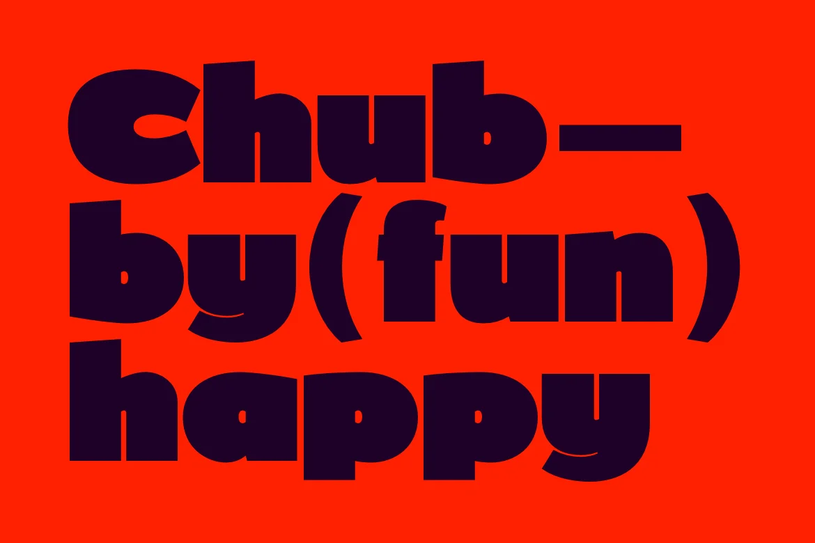 RNS Obesa Fat Font