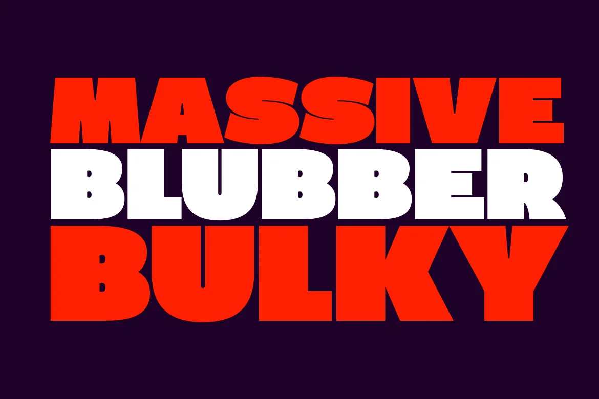 RNS Obesa Fat Font