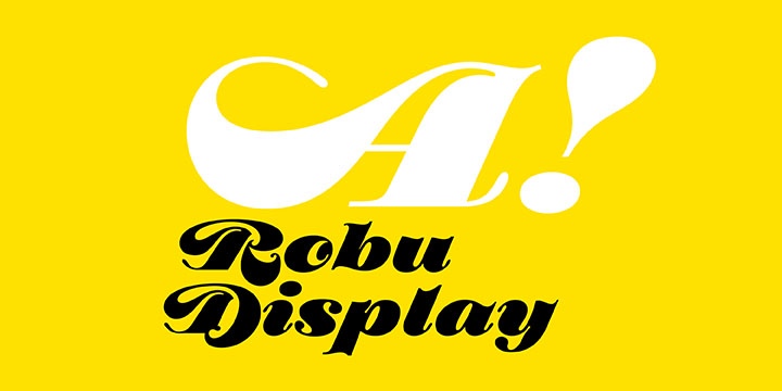 Robu Display Font Free Download