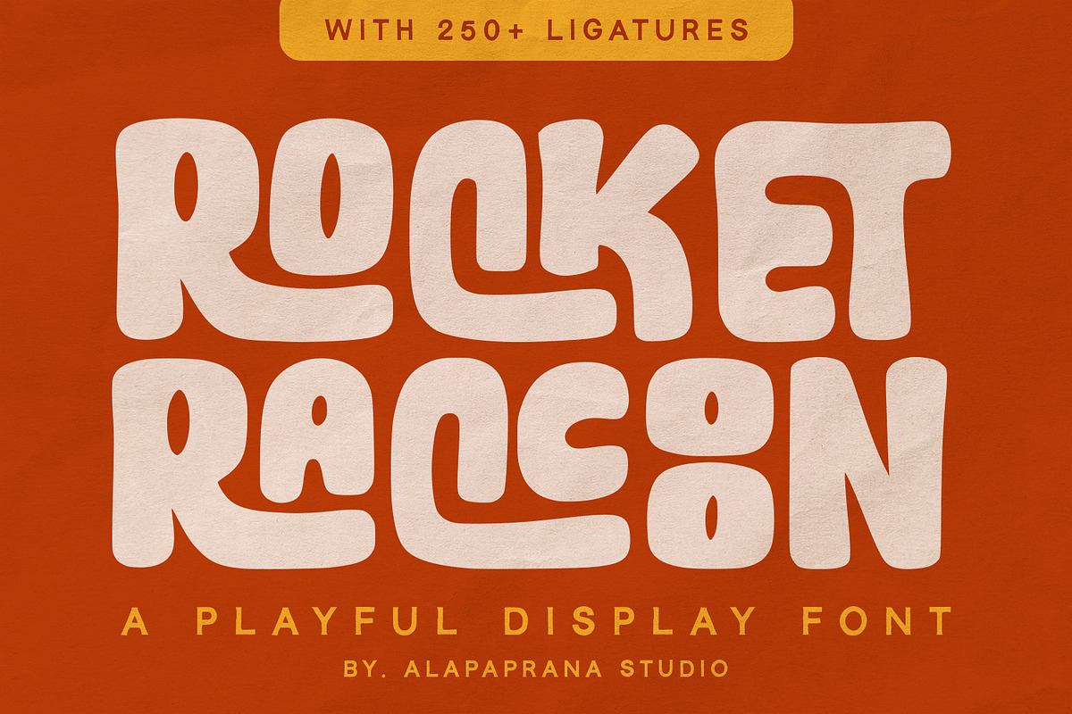 Rocket Raccoon - Display Sans Free Download Free Download