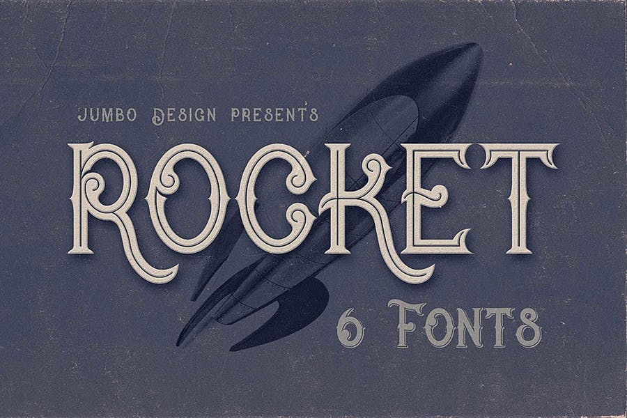 Rocket - Vintage Style Font Free Download