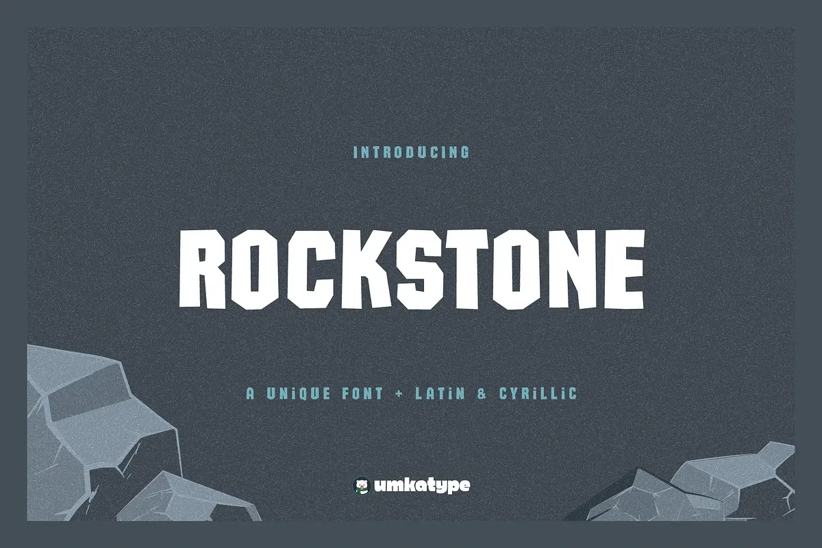 Rockstone Display Font Free Download Free Download