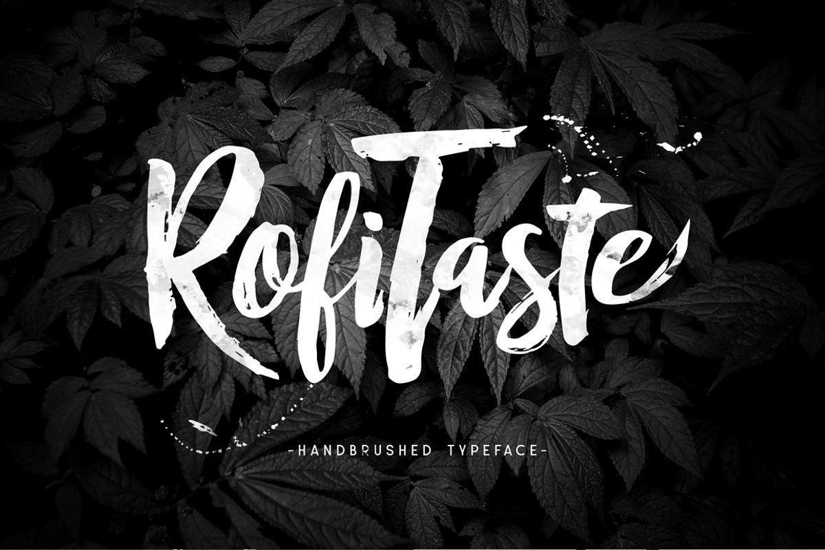 RofiTaste Typeface Free Download Free Download