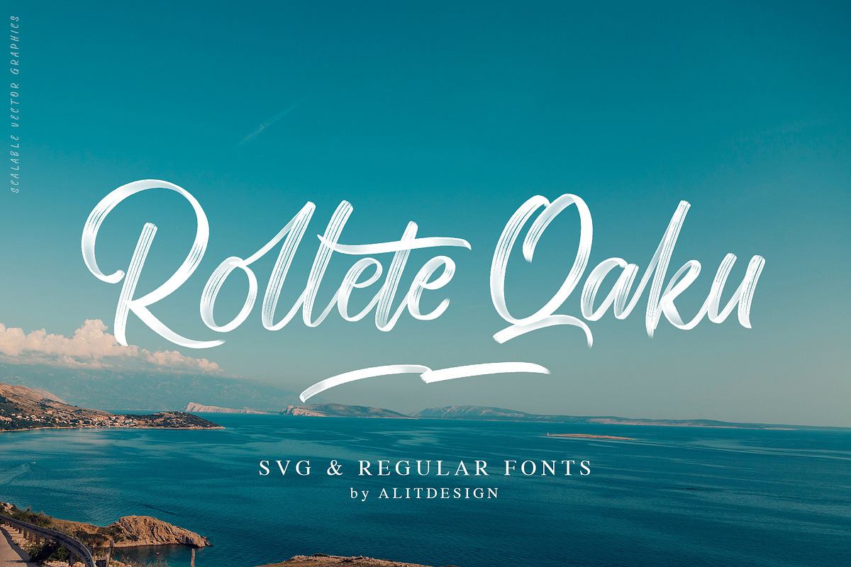 Rollete Qaku Fonts Free Download Free Download