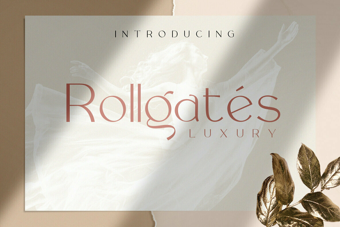 Rollgates Luxury Font Free Download