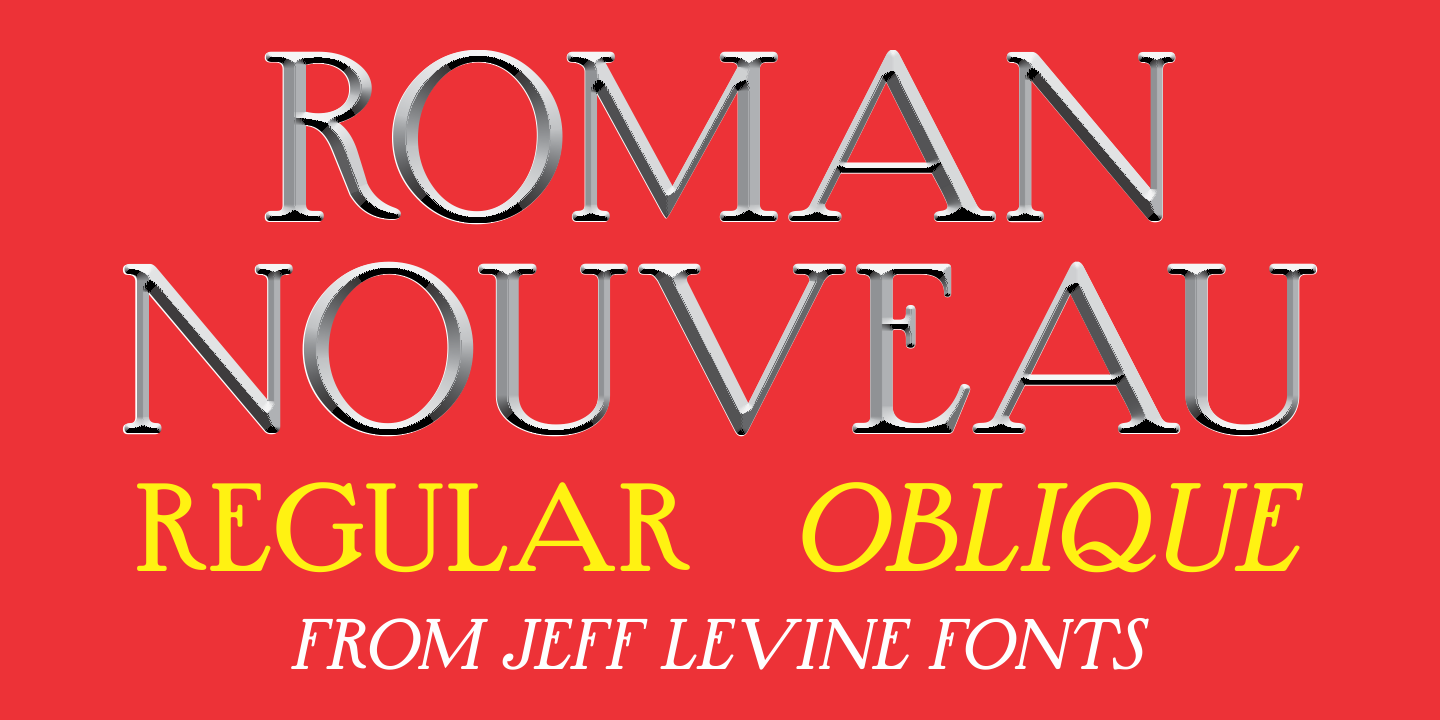 Roman Nouveau JNL Free Download Free Download