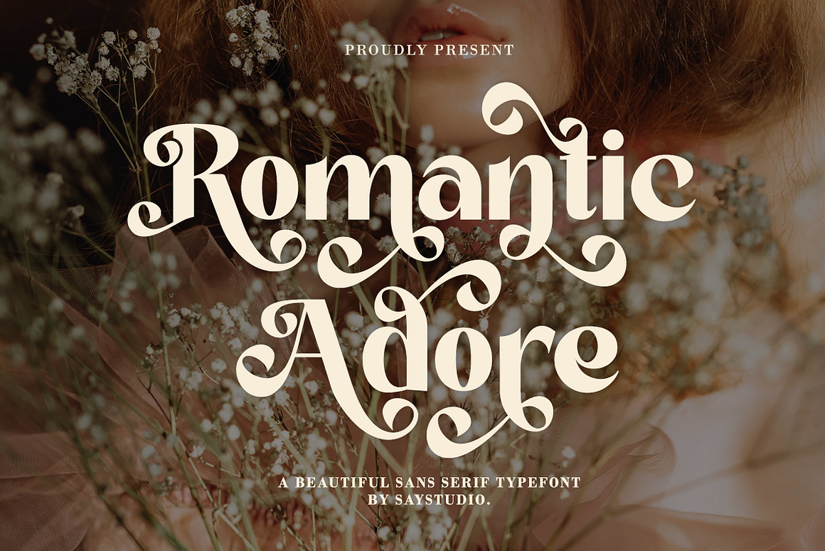 Romantic Adore - Beautiful Sans Font Free Download