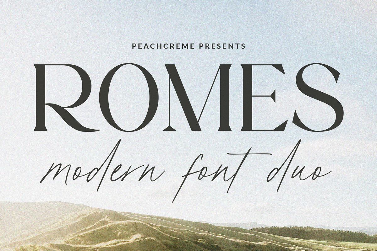 Romes // Modern Font Duo Free Download Free Download