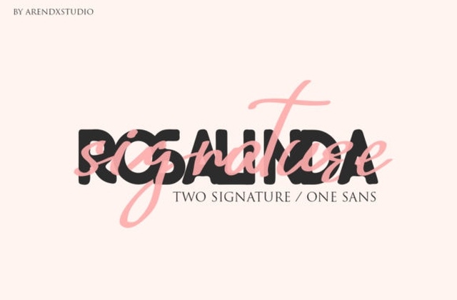 Rosalinda Font Free Download