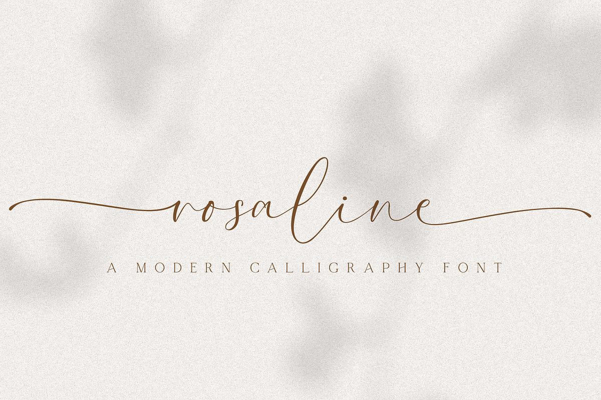 Rosaline A Delicate Script Font Free Download Free Download