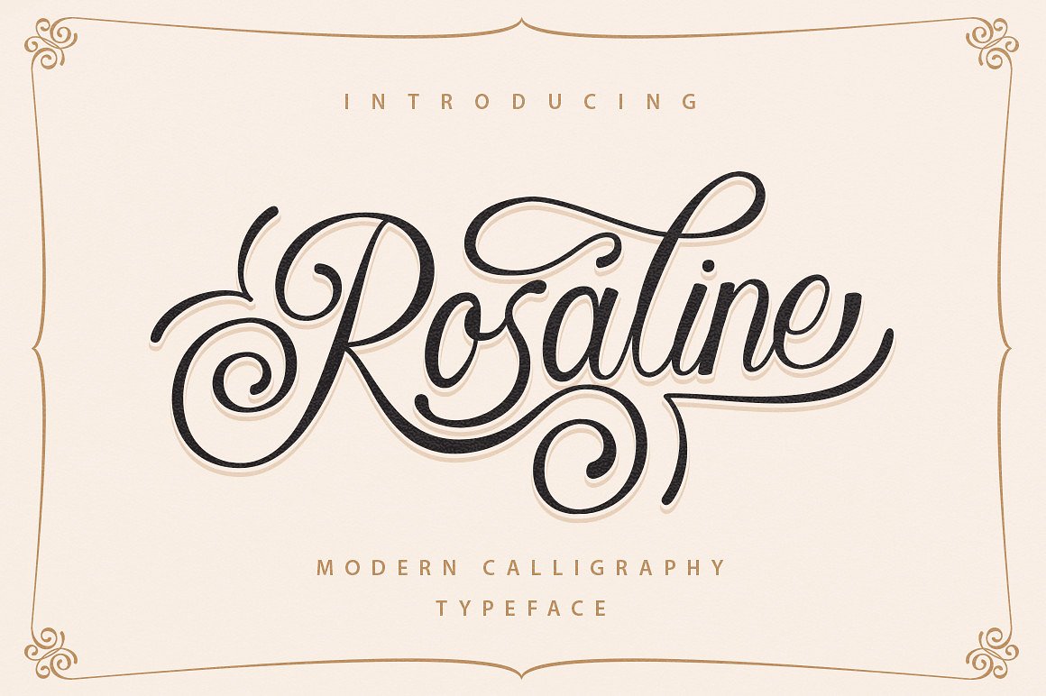 Rosaline Script Font Free Download