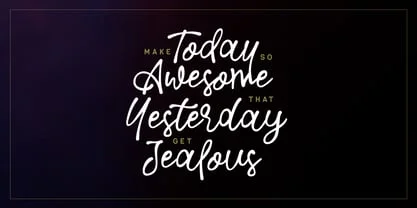 Rose Colored Font