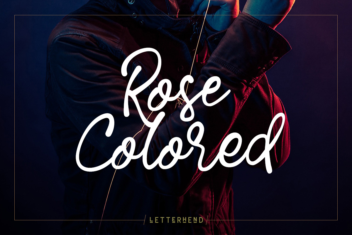 Rose Colored Font Free Download