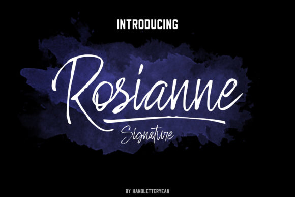 Rosianne Font Free Download