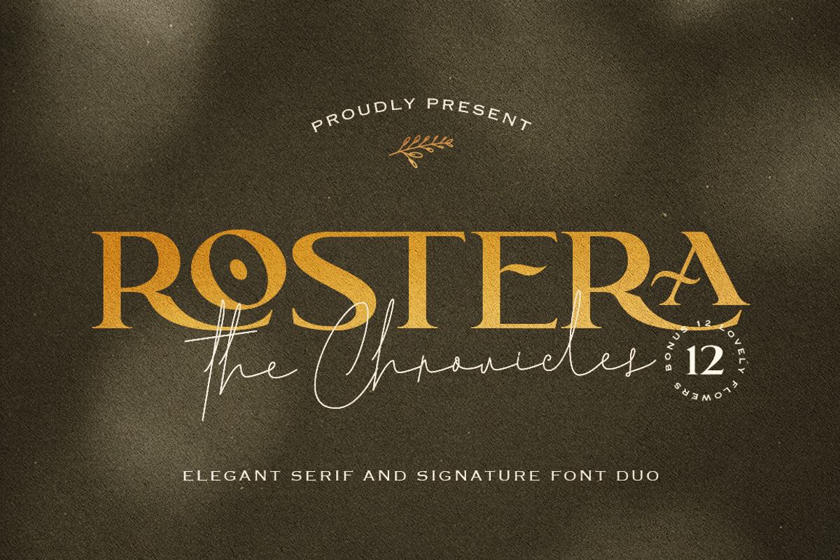 Rostera the Chronicles font duo Free Download Free Download