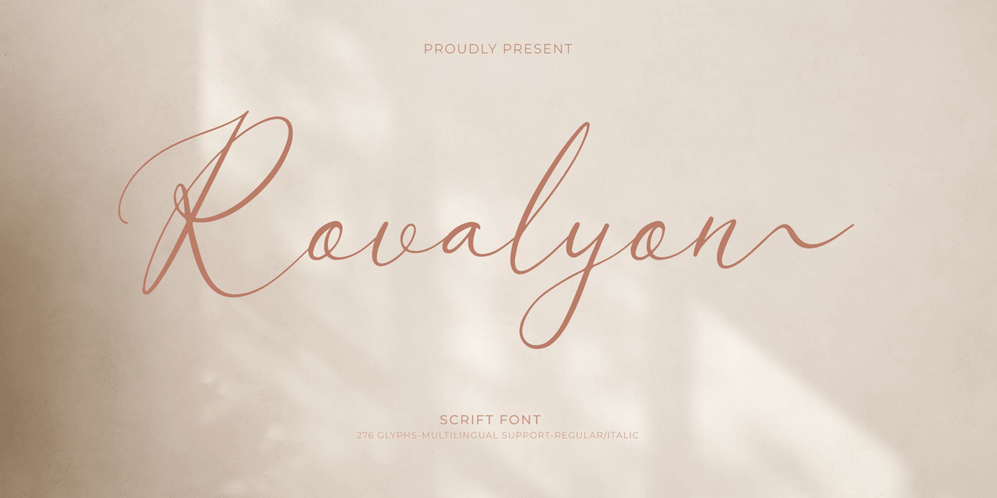 Rovalyon Font Free Download