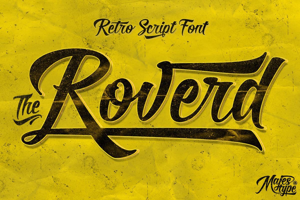 Roverd - Retro Font Free Download Free Download