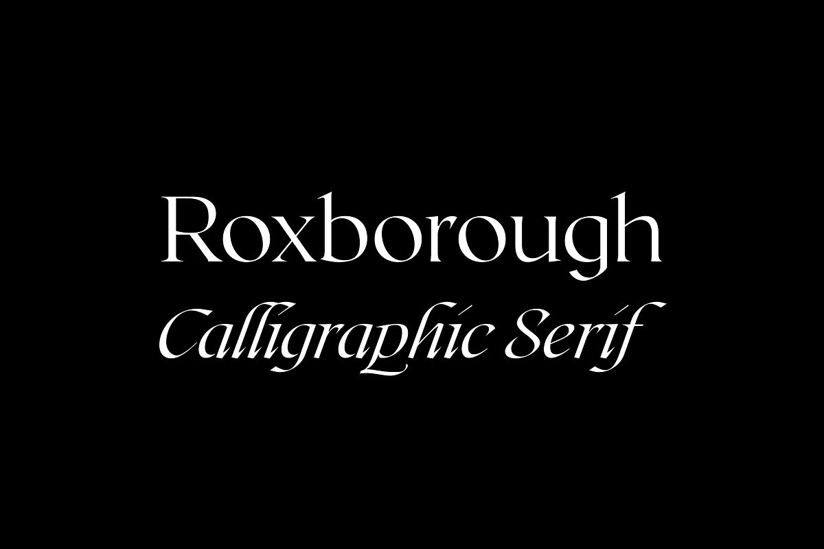 Roxborough CF Font Free Download