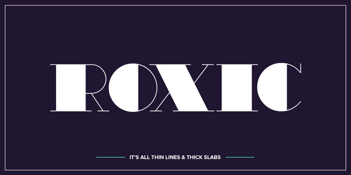 Roxic Font Free Download