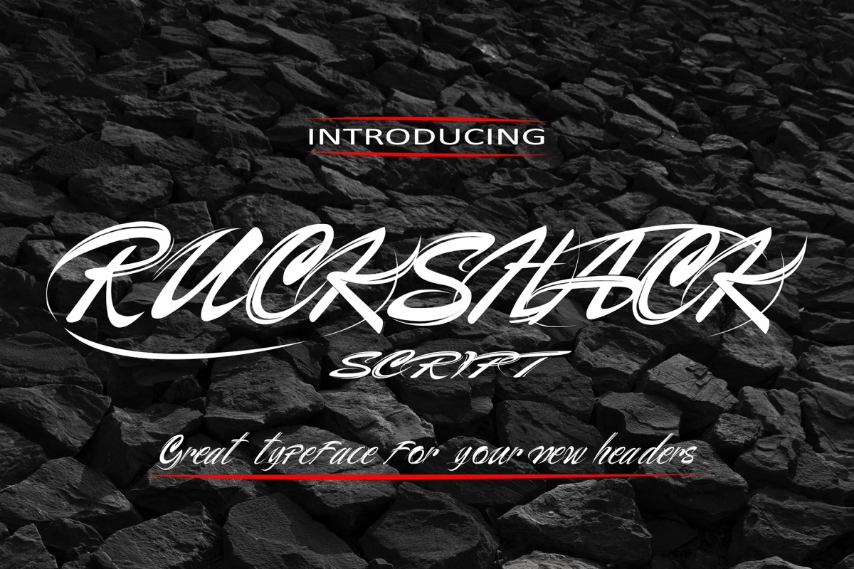 Ruckshack Font Free Download