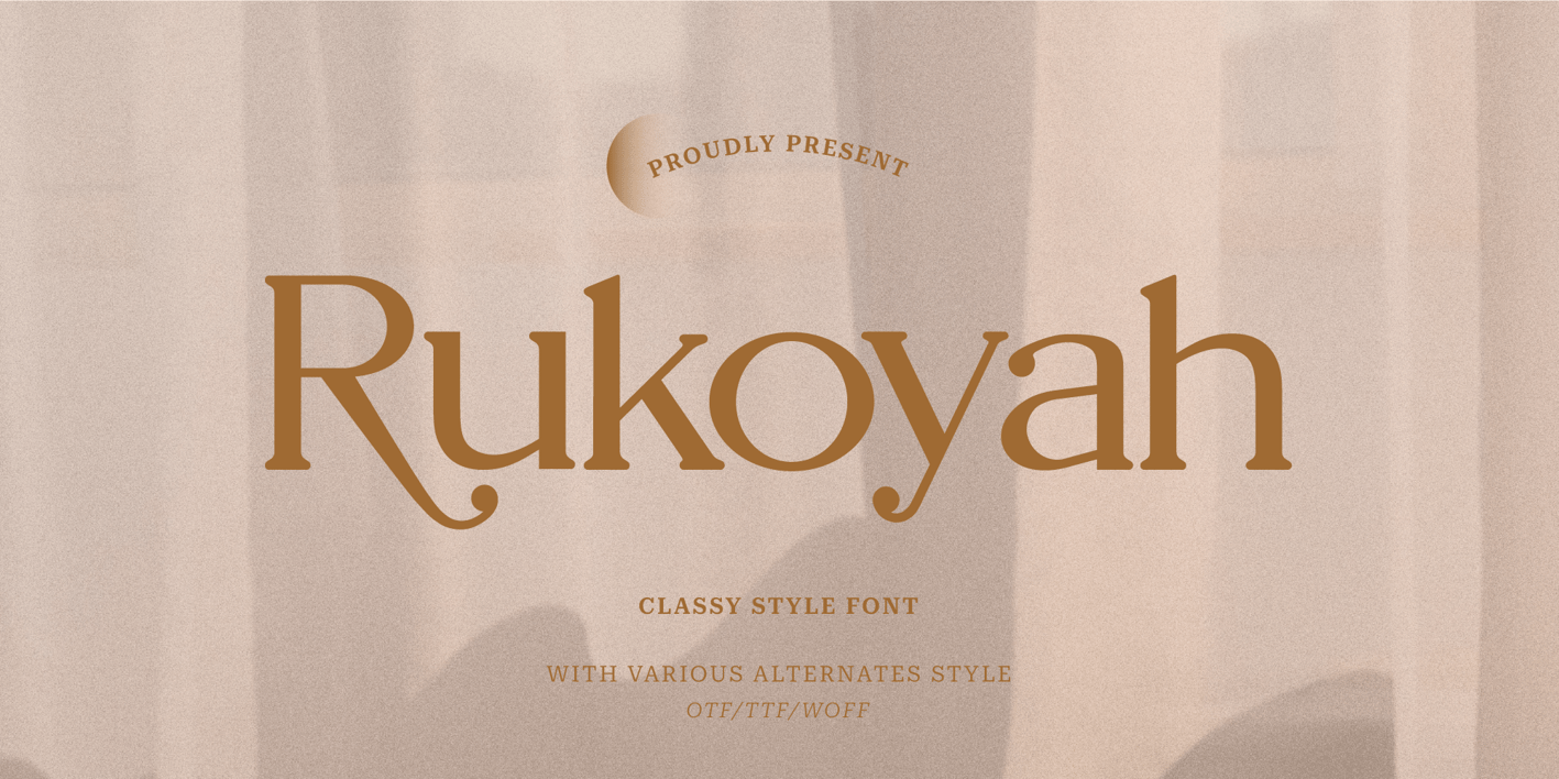 Rukoyah Font Free Download