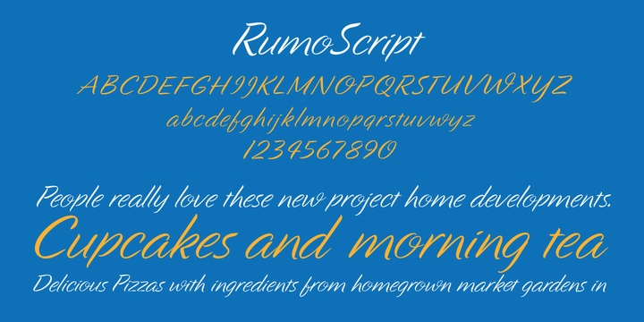 Rumo Script Font Free Download