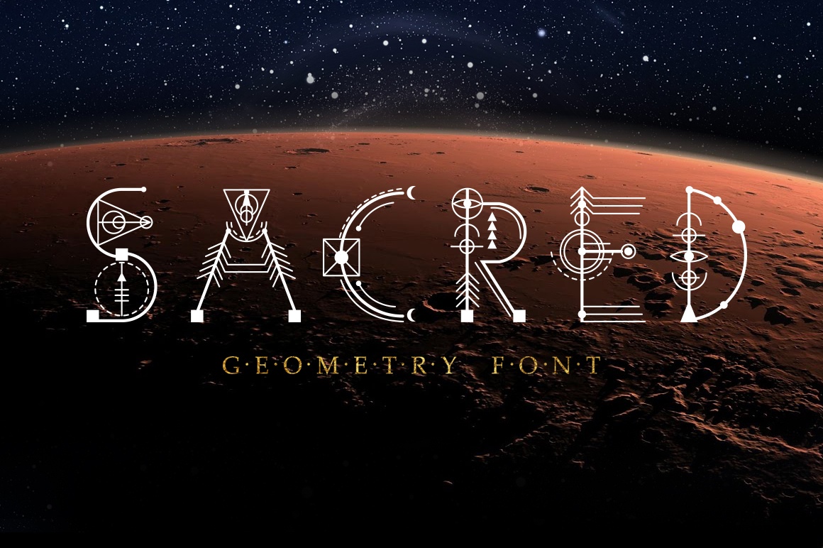 Sacred Geometry Font Free Download