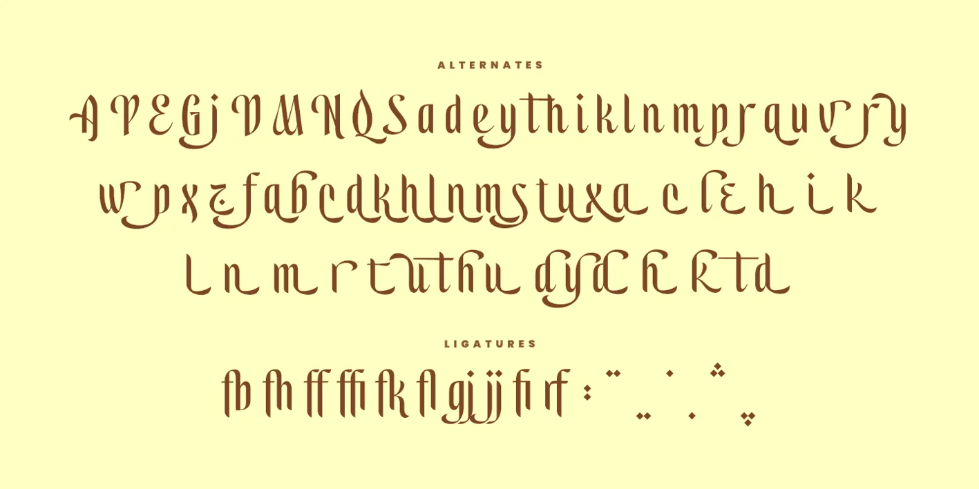 Safaniah Font
