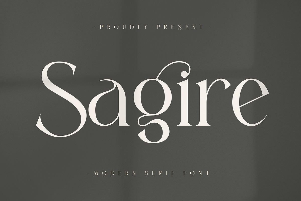 Sagire Modern Serif Font Free Download Free Download