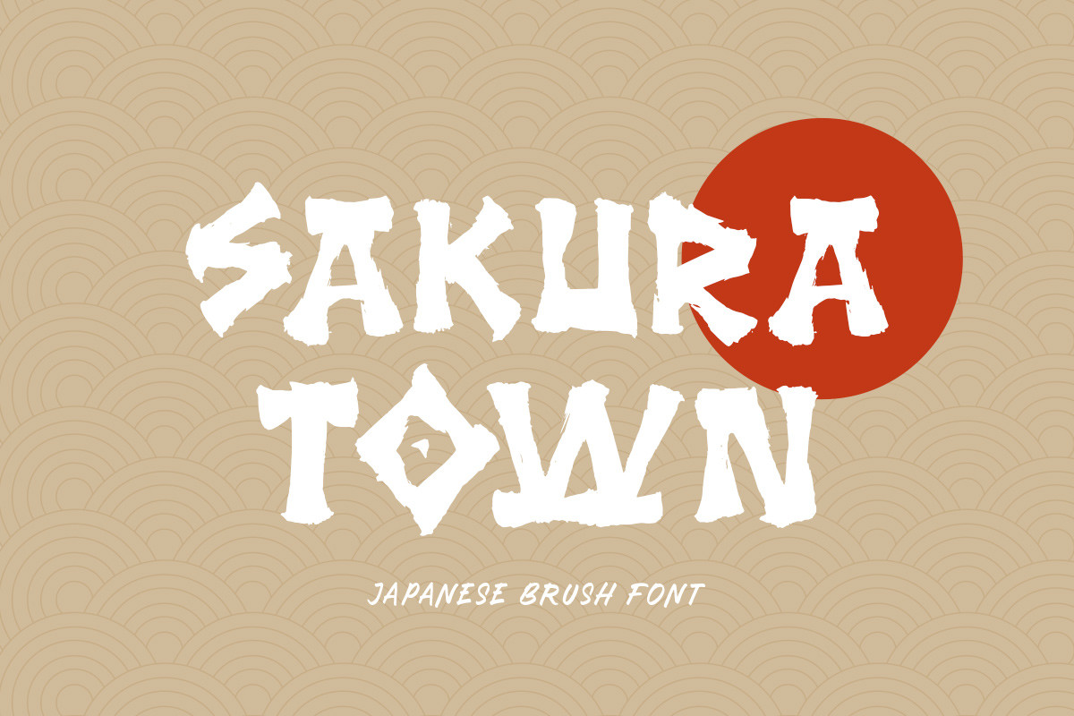 Sakura Town Font Free Download