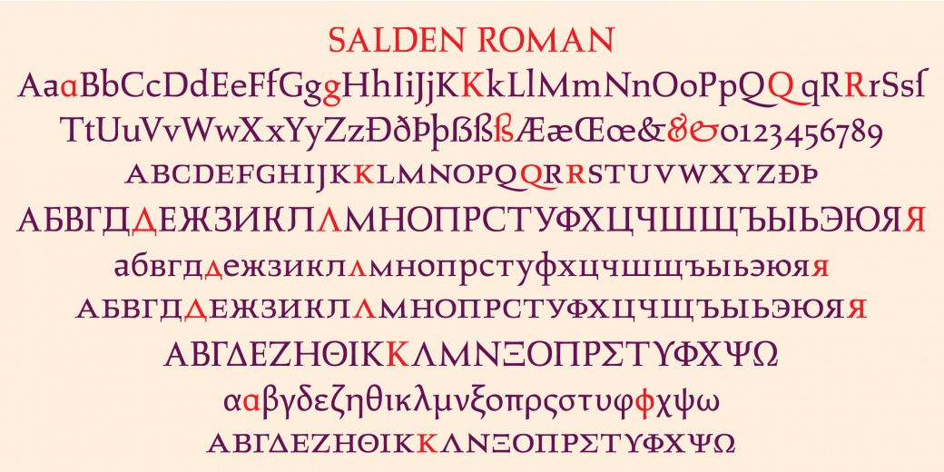 Salden Font Free Download