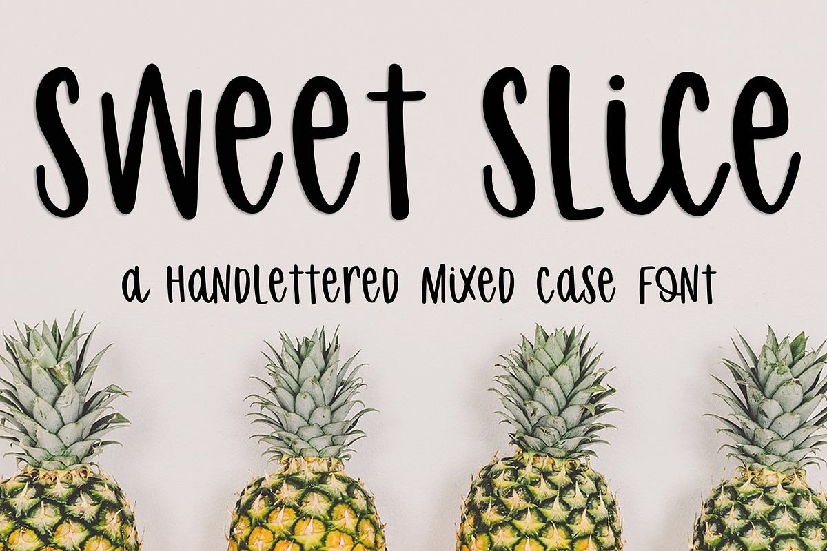 SALE - Sweet Slice Font Free Download Free Download