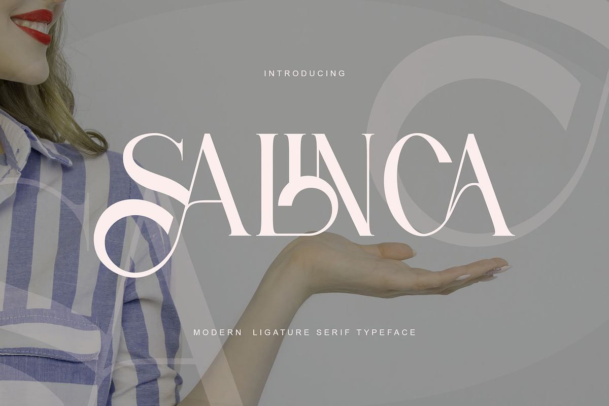 SALINCA Unique Serif Typeface Free Download Free Download