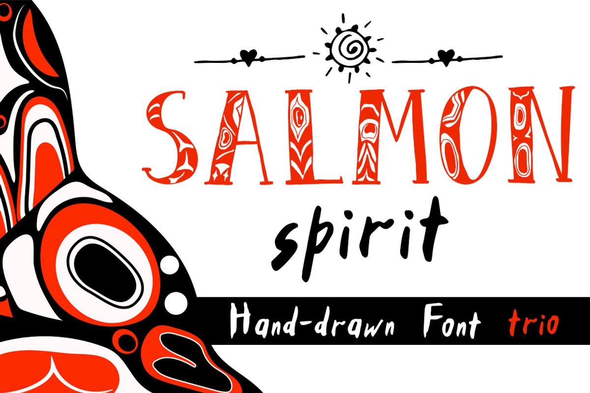 Salmon Spirit Font Trio Free Download Free Download