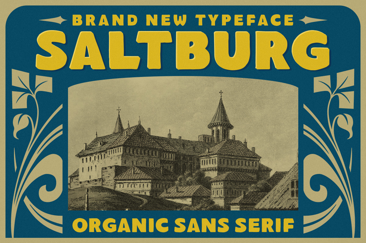 Saltburg Font Free Download