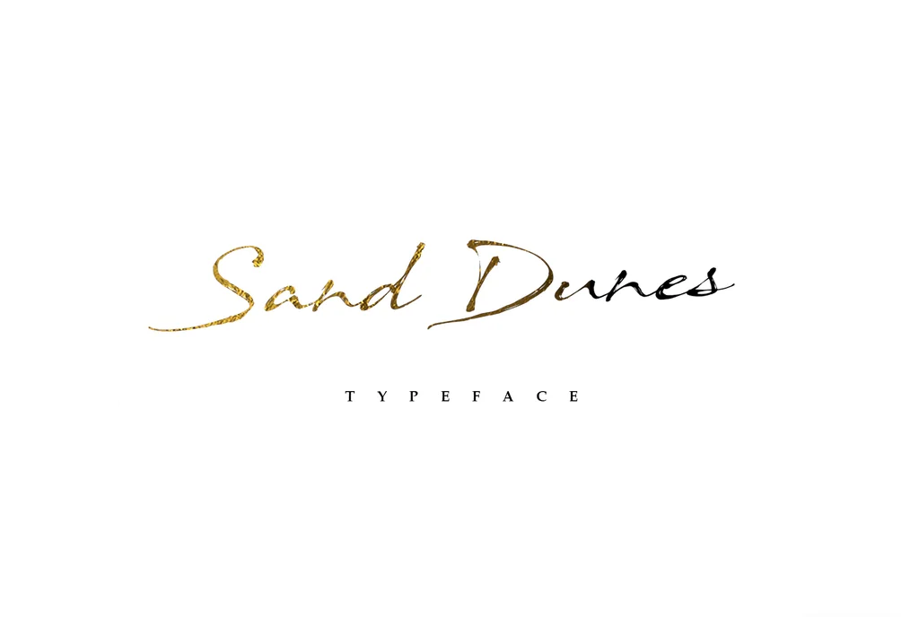 Sand Dunes Font Free Download