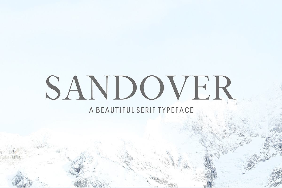 Sandover Serif Font Family Free Download Free Download