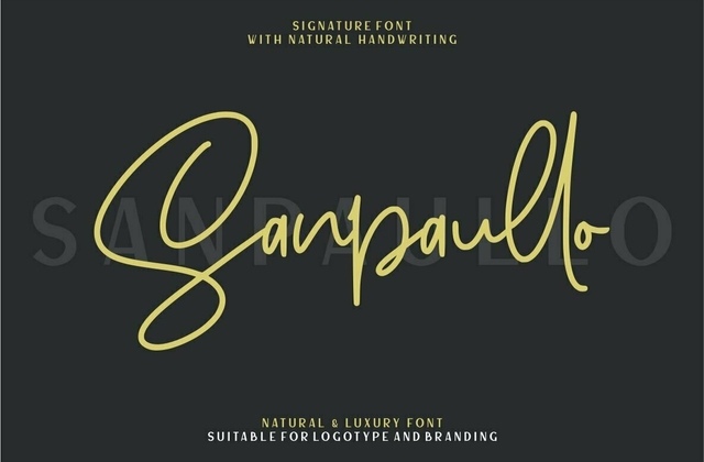 Sanpaullo Font Free Download