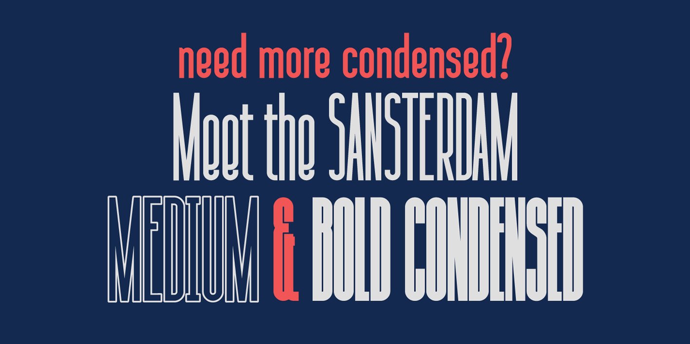 Sansterdam Font Free Download