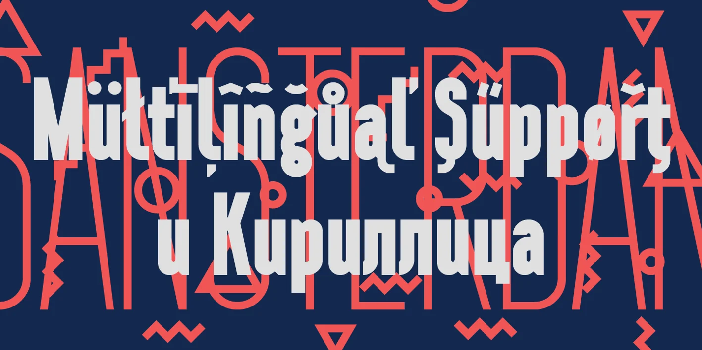 Sansterdam Font