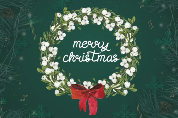 Santa Christmas Font