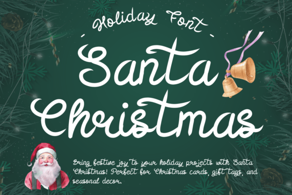 Santa Christmas Font Free Download