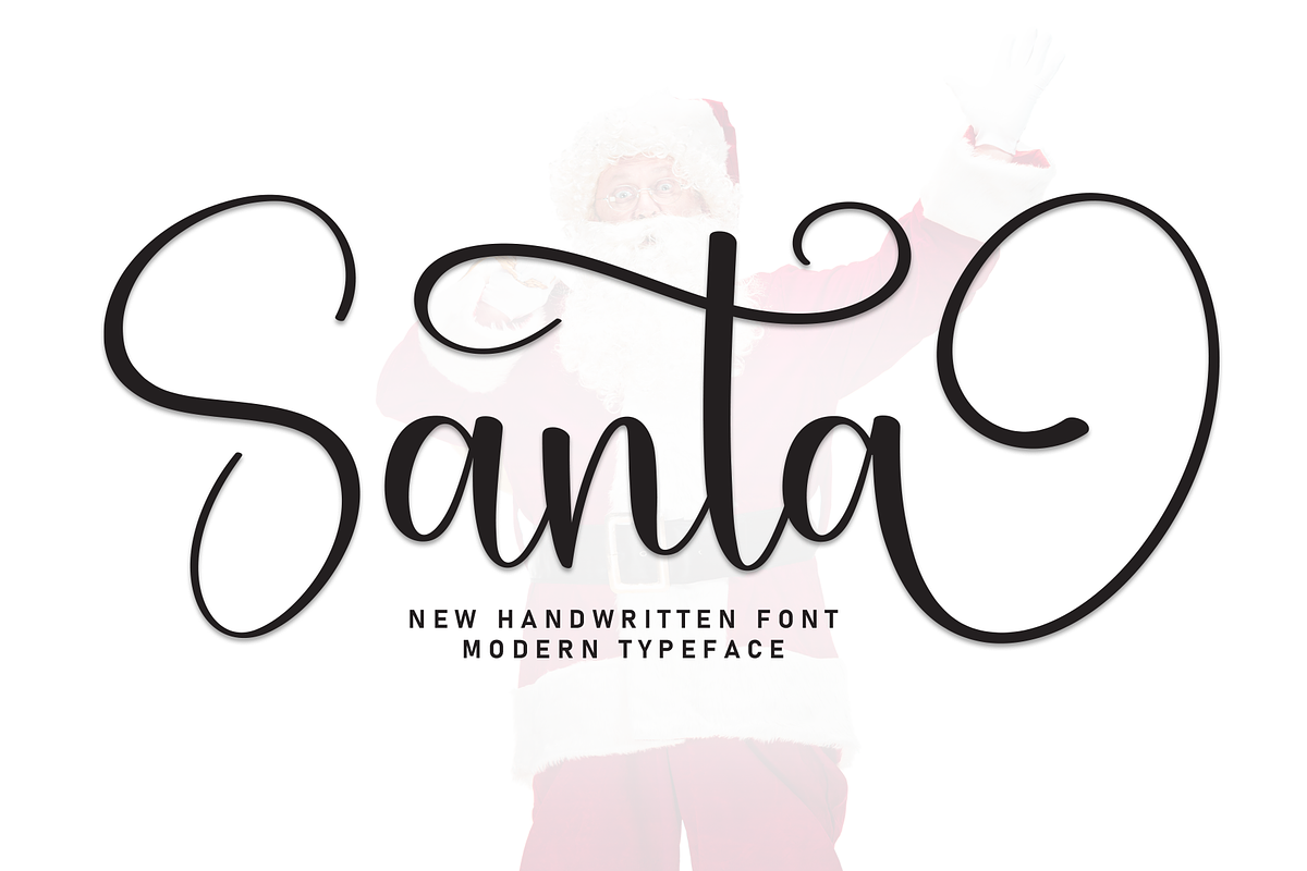 Santa | Script Font Free Download Free Download