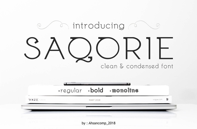 Saqorie Font Free Download