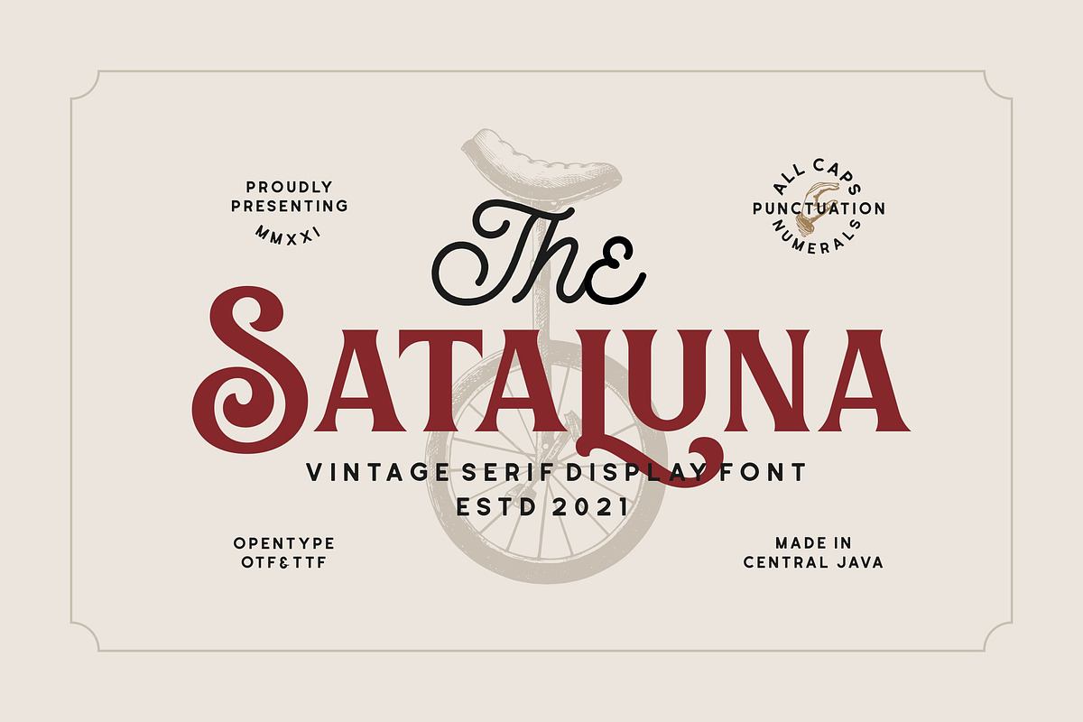 Sataluna Font Free Download Free Download