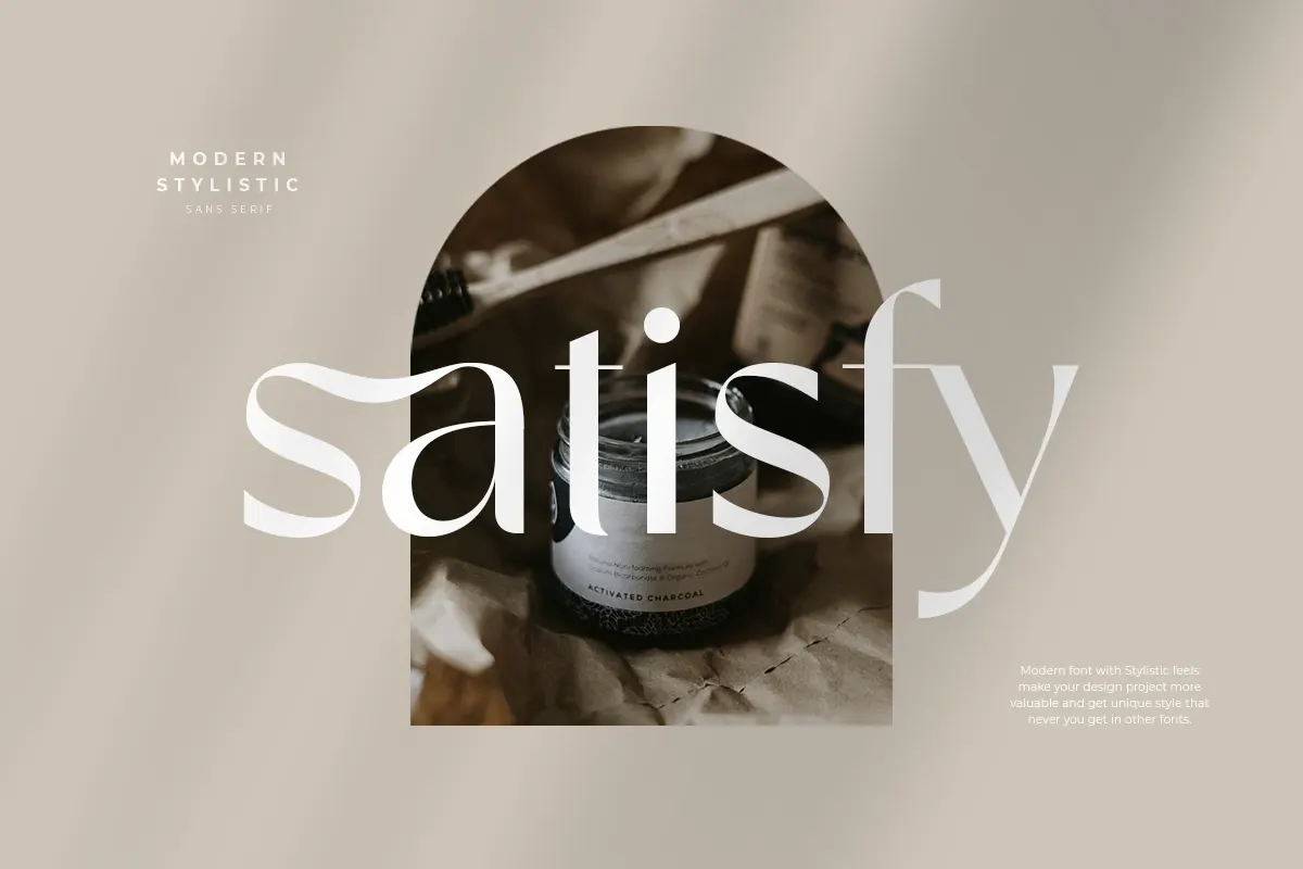 satisfy modern stylistic sans serif Free Download Free Download