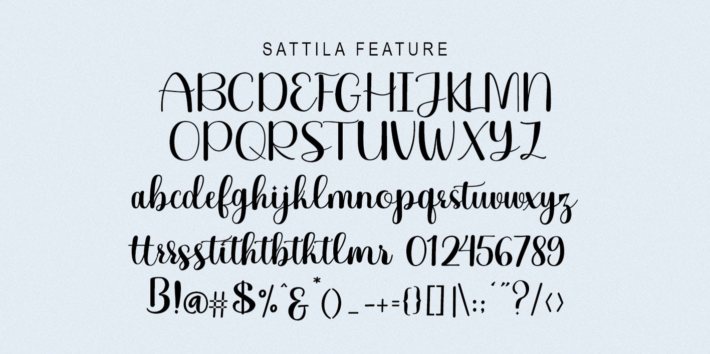 Sattila Font Free Download